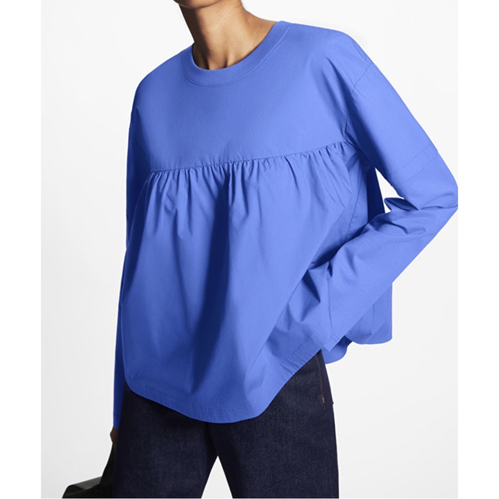 ANTHROPOLOGIE ~ SMOCKED LAYERED TOP (NWT)